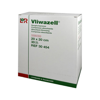 Vliwazell Kompressen 20x20cm steril