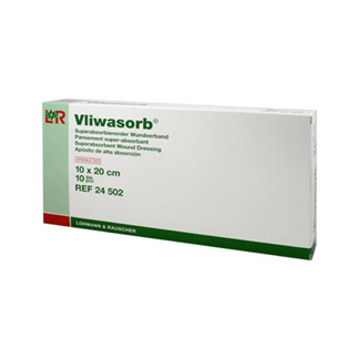 Vliwasorb superabsorb.Wundverband 10x20 cm steril