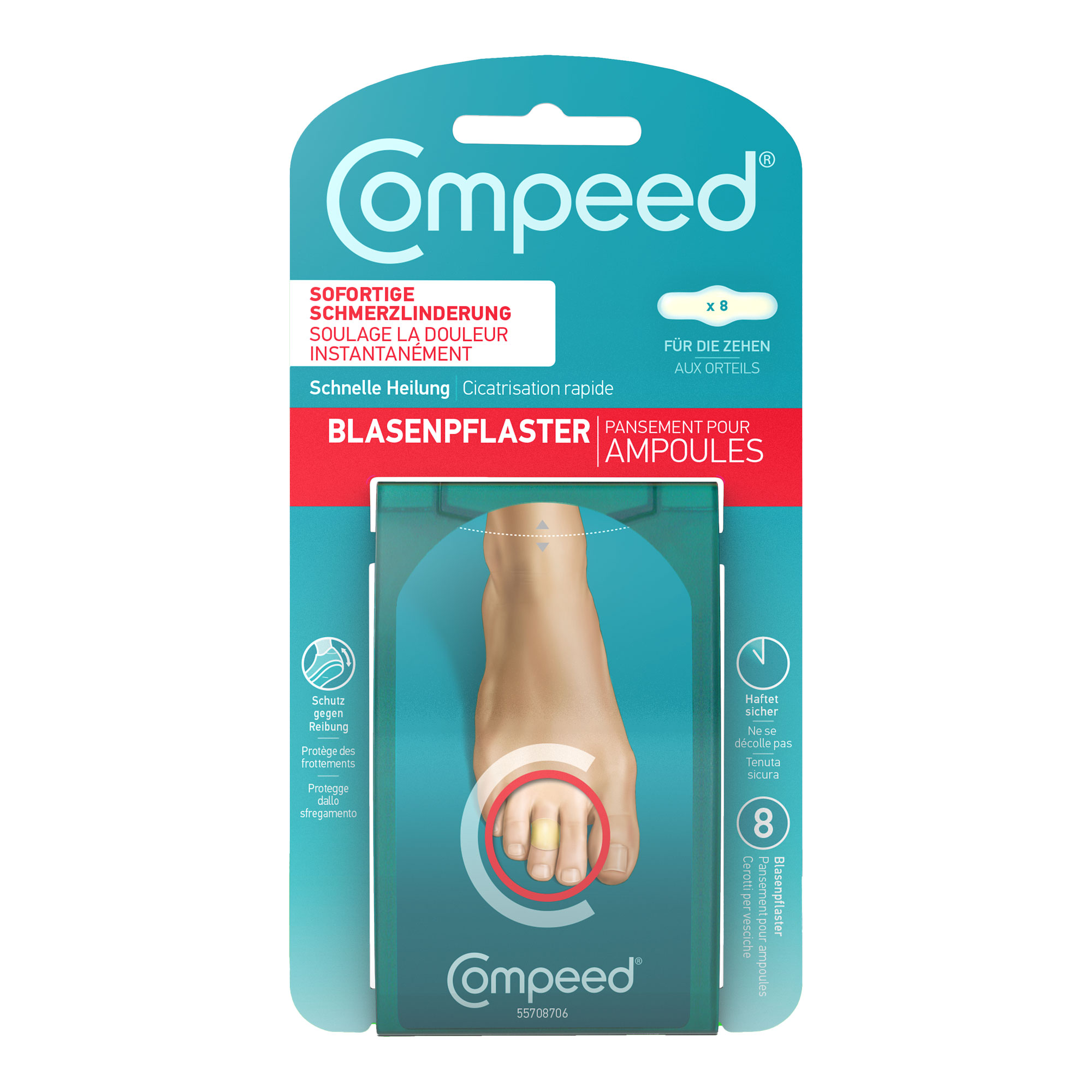 Compeed Blasenpflaster Für Die Zehen - None