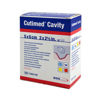 Cutimed Cavity Schaumverband 5X6 Cm Nicht Haftend - None