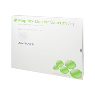 Mepilex Border Sacrum Ag Verband 18x18cm