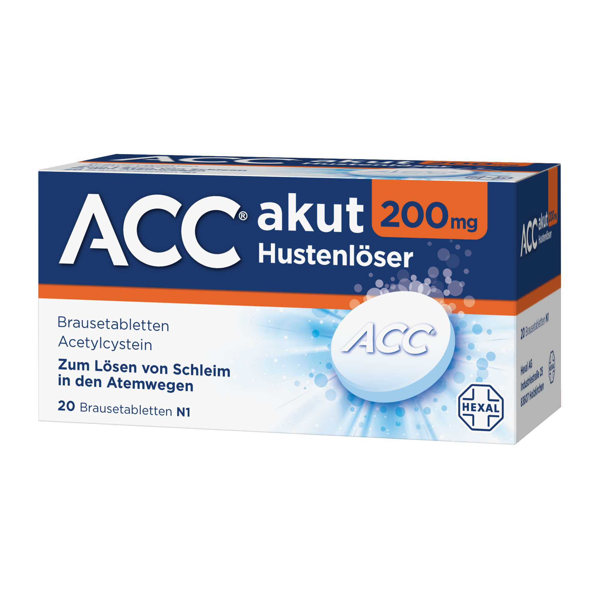 Acc Akut 200 Hustenlöser Brausetabletten - None