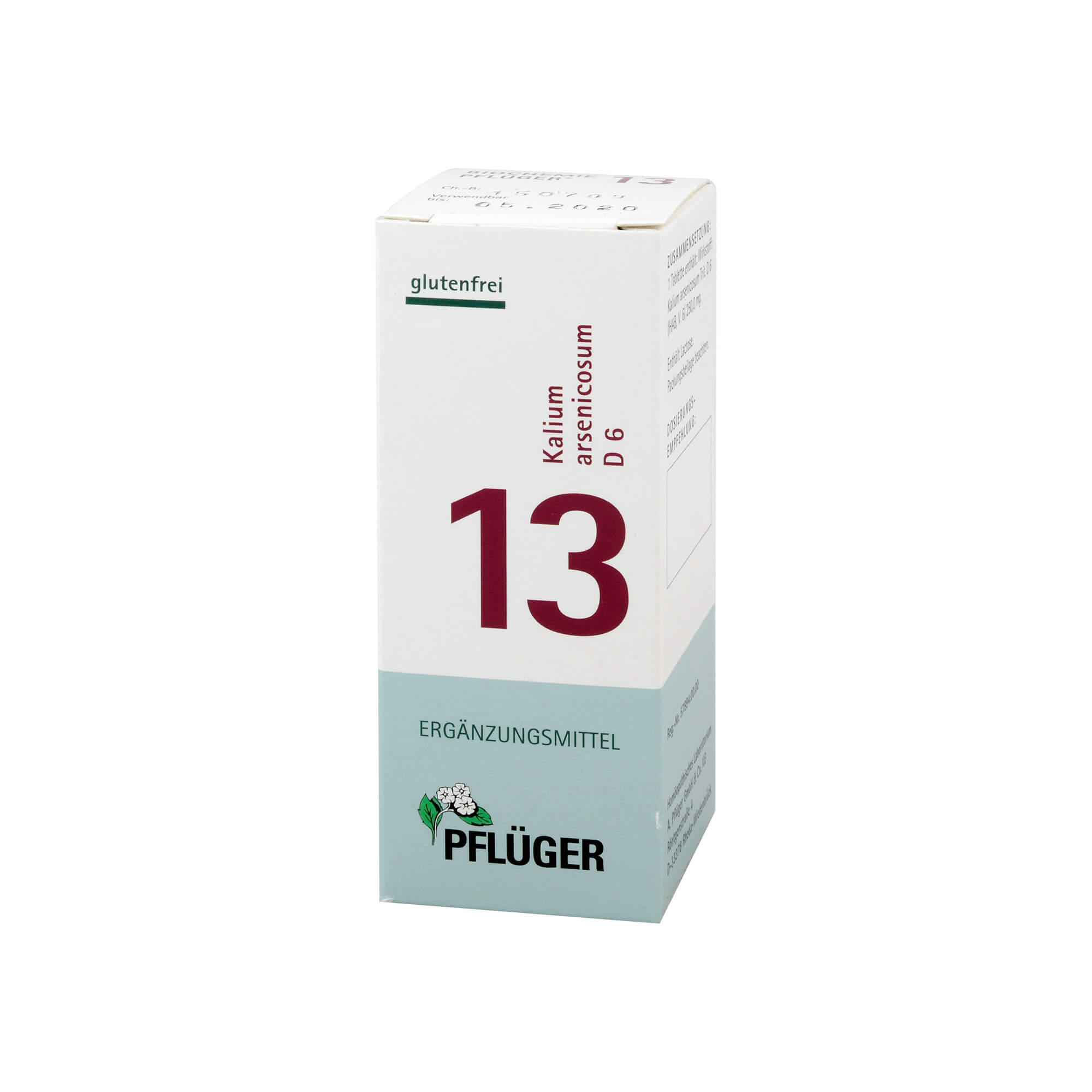 Biochemie Pflüger 13 Kalium Arsenic.D 6 Tabletten - None