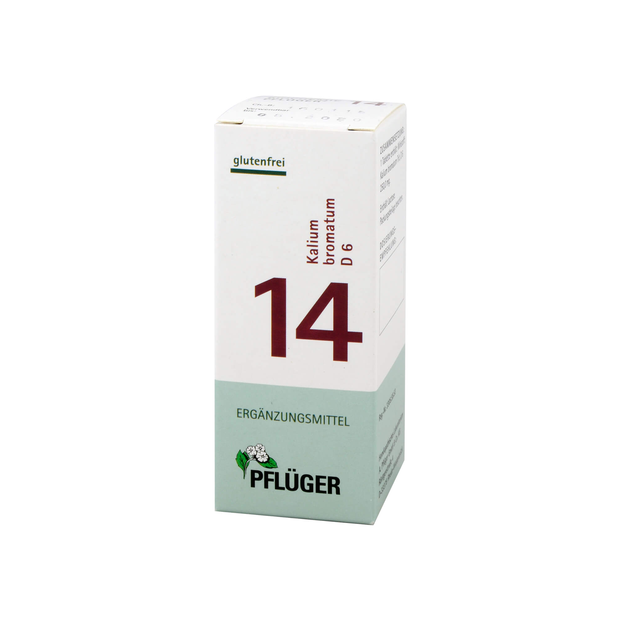 Biochemie Pflüger 14 Kalium Bromat.D 6 Tabletten - None