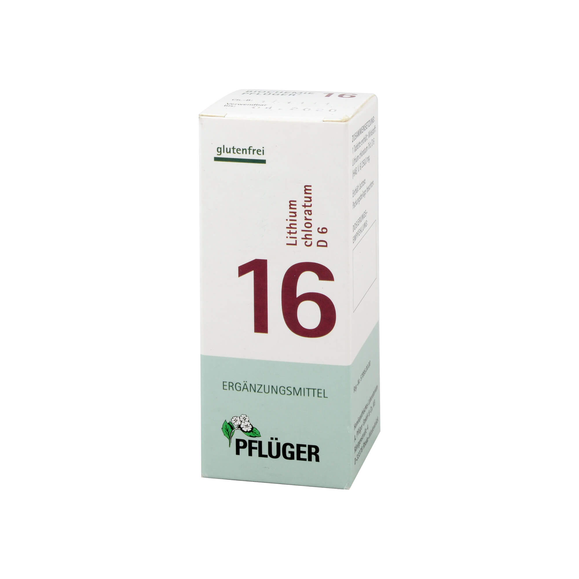 Biochemie Pflüger 16 Lithium Chlorat.D 6 Tabletten - None