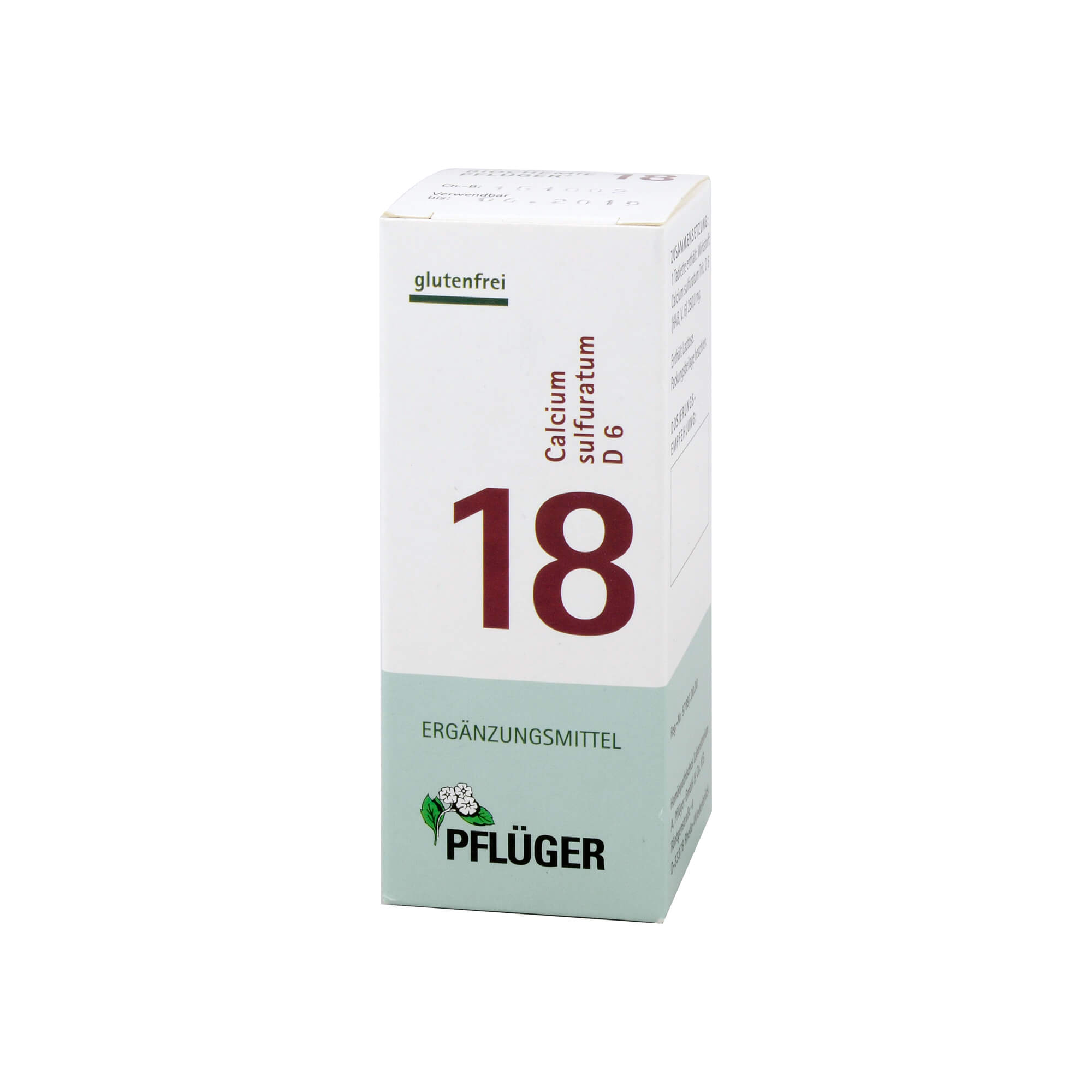 Biochemie Pflüger 18 Calcium Sulfurat.D 6 Tabl. - None