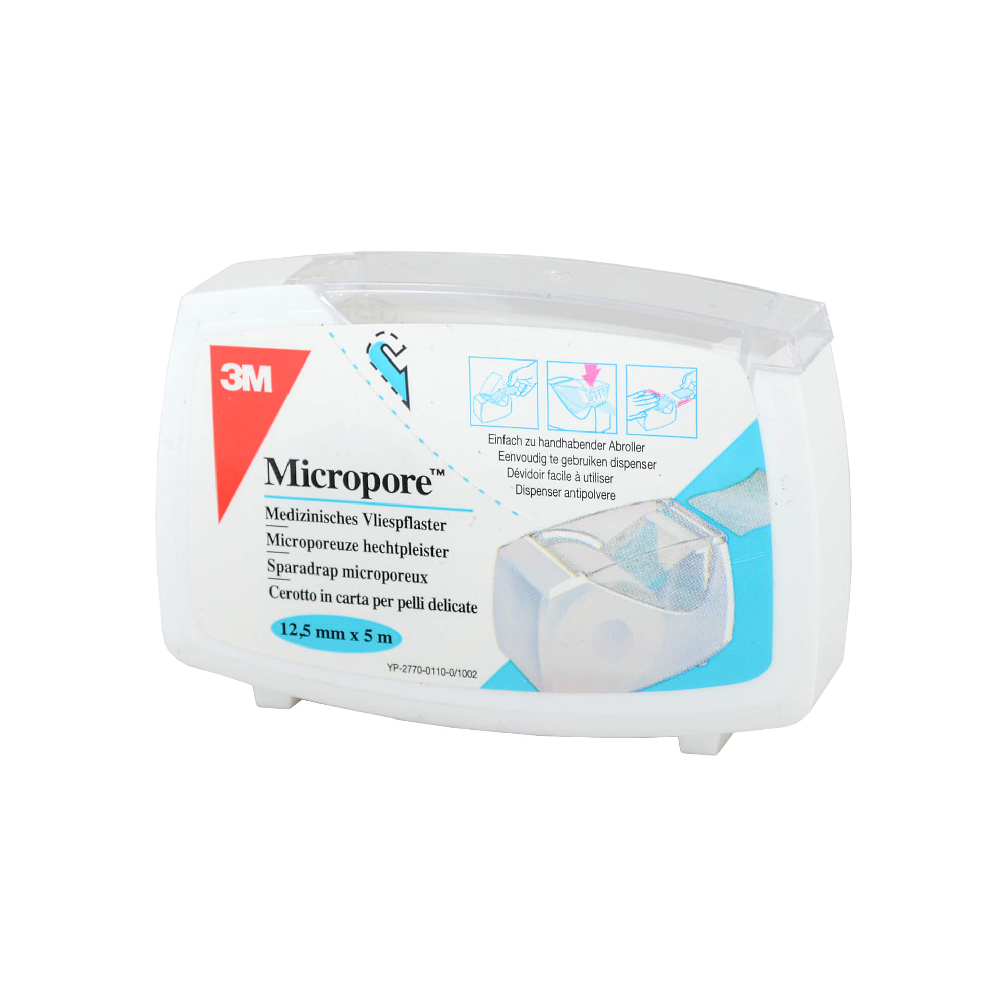 Micropore Vliespflaster 5 Mx1,25 Cm Mit Abroller 1530-0D - None