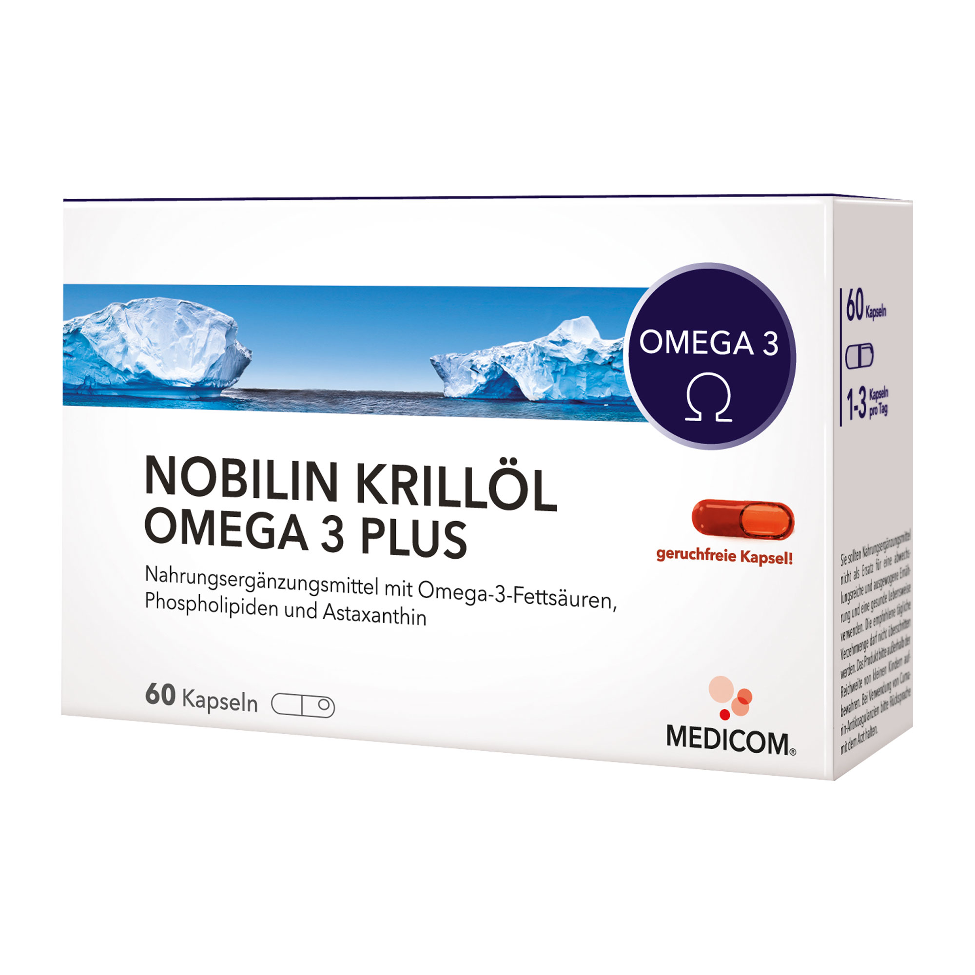 Nobilin Krillöl Omega 3 Plus - None