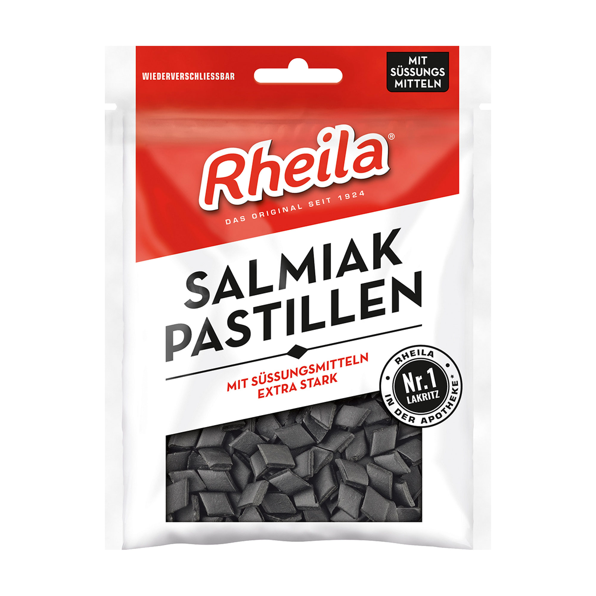 Rheila Salmiak Pastillen Zuckerfrei - None