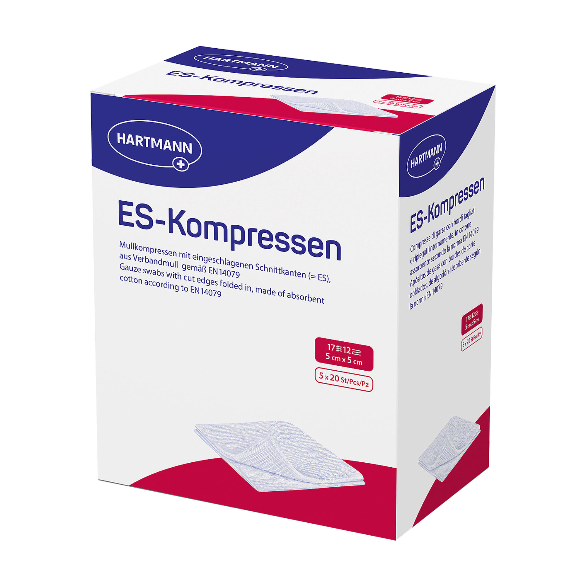 Es-Kompressen Steril 5X5 Cm Großpackung - None