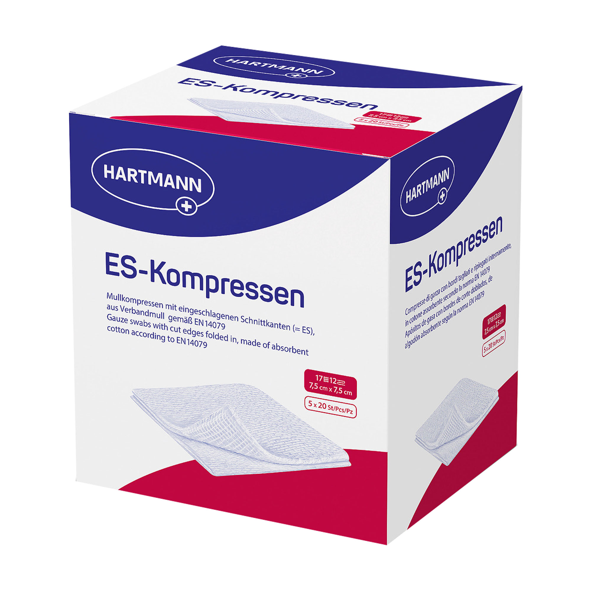 Es-Kompressen Steril 7,5X7,5 Cm Großpackung - None