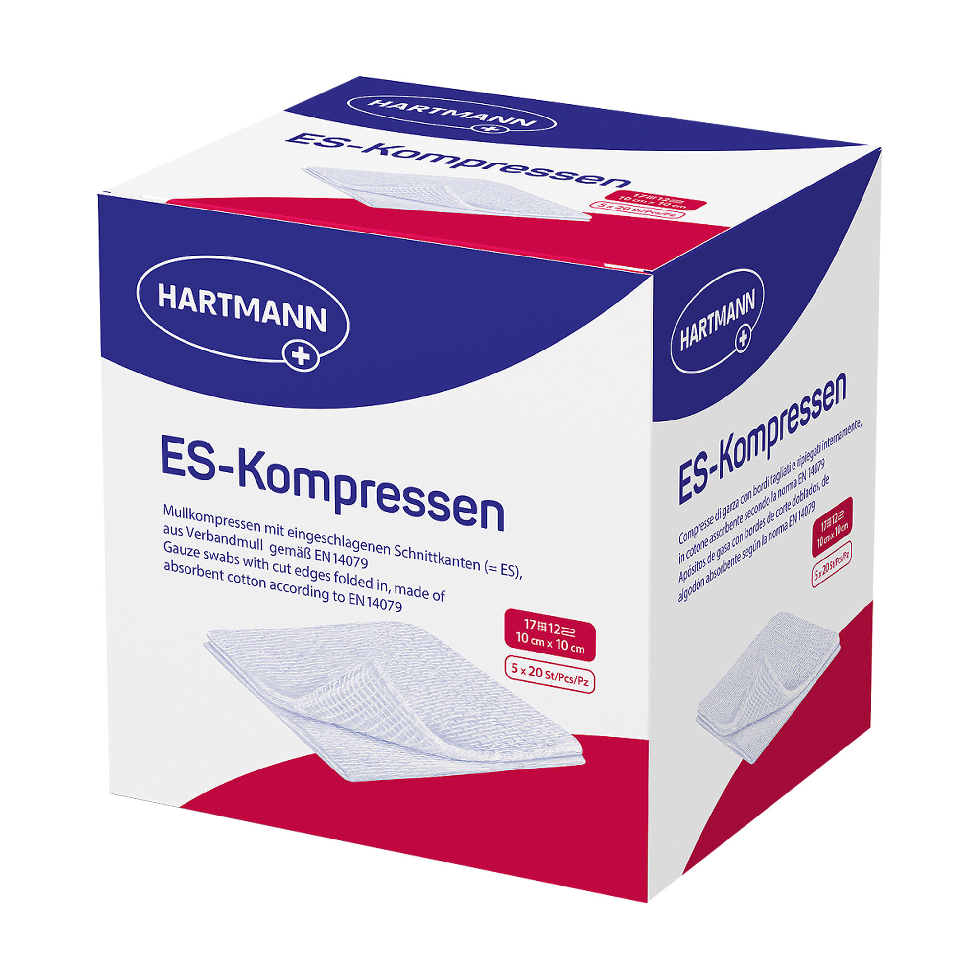 Es-Kompressen Steril 10X10 Cm Großpackung - None