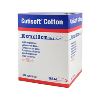 Cutisoft Cotton Kompressen 10X10 Cm 16Fach - None