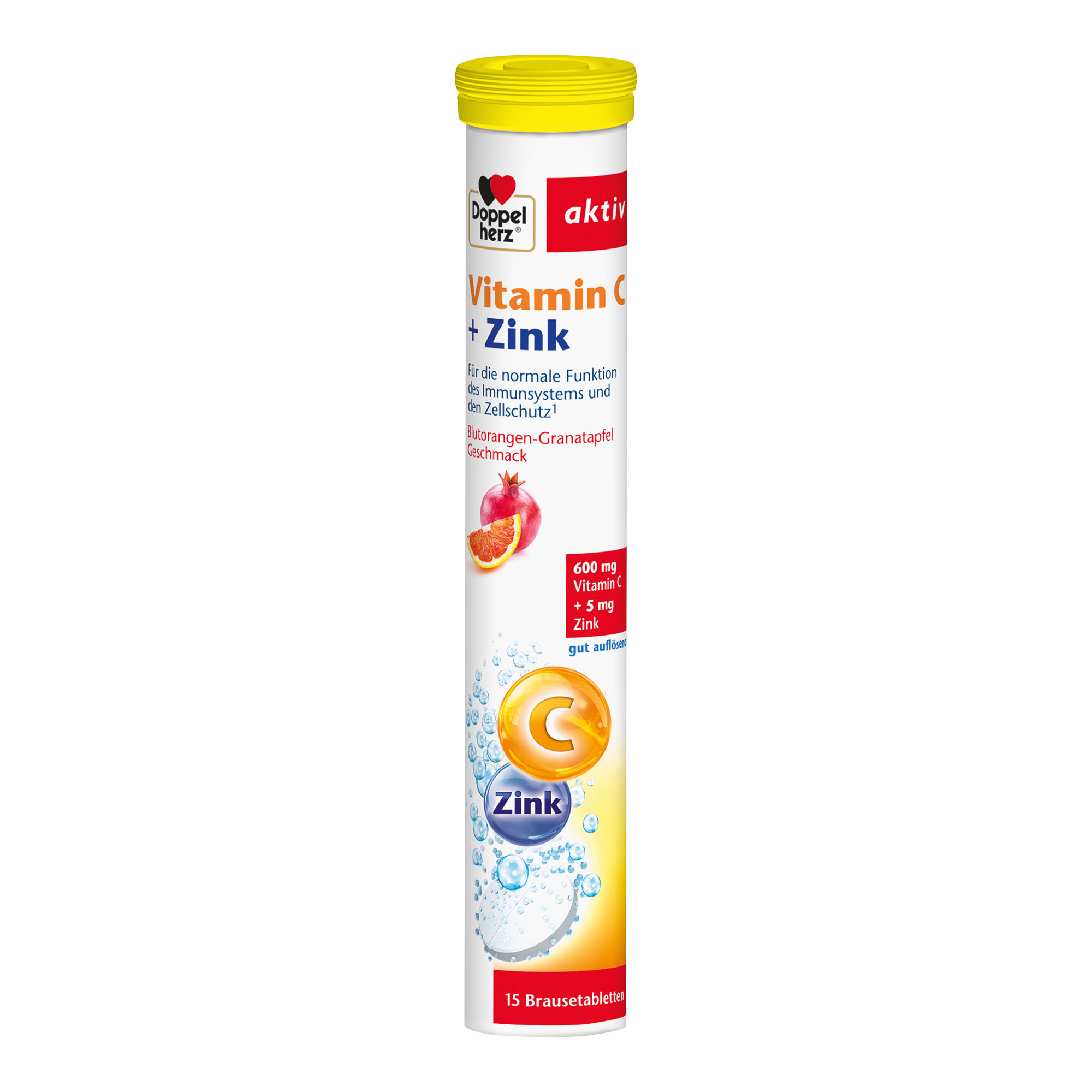 Doppelherz Aktiv Vitamin C+Zink Brausetabletten - None