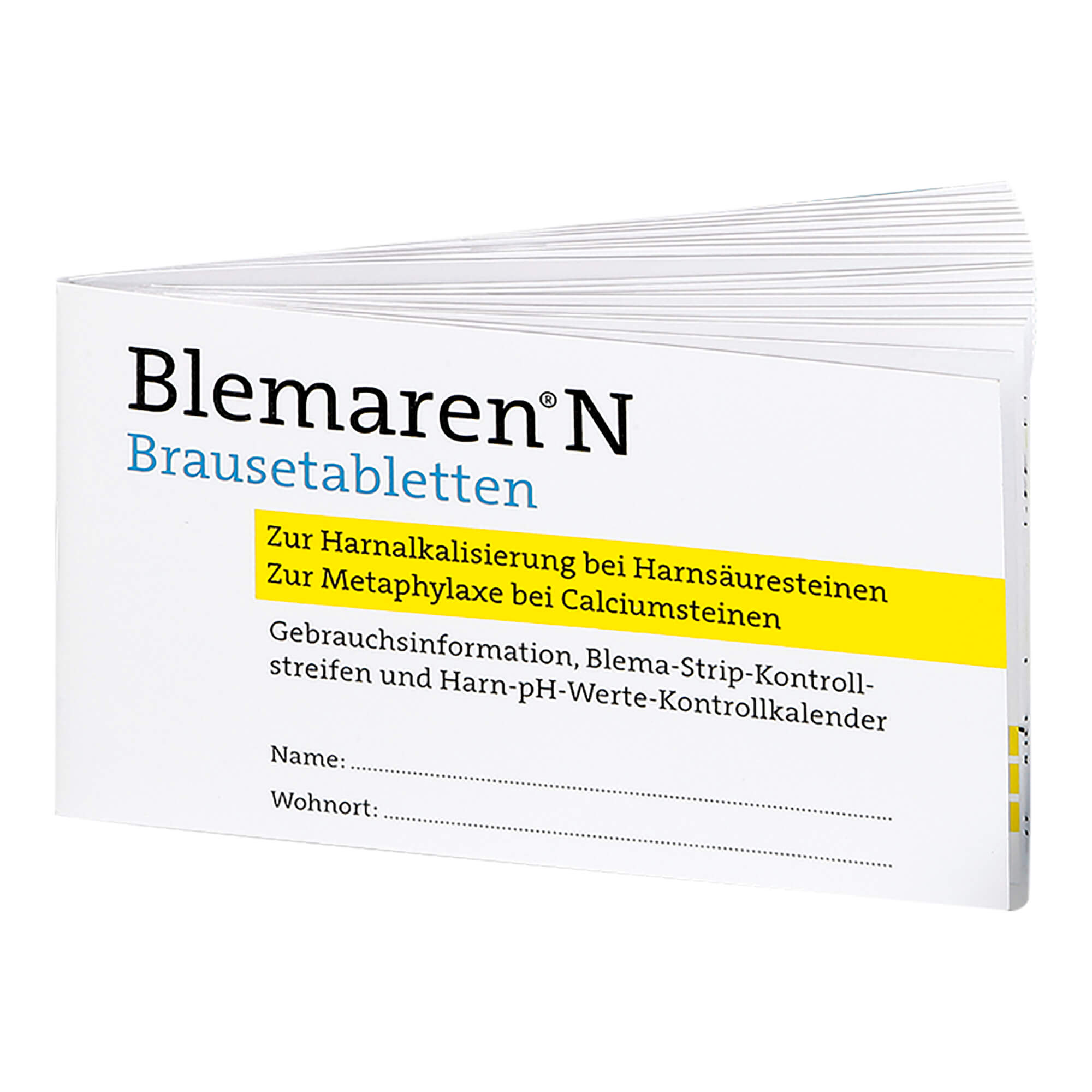 Blemaren N Kontrollkalender Teststreifen - None