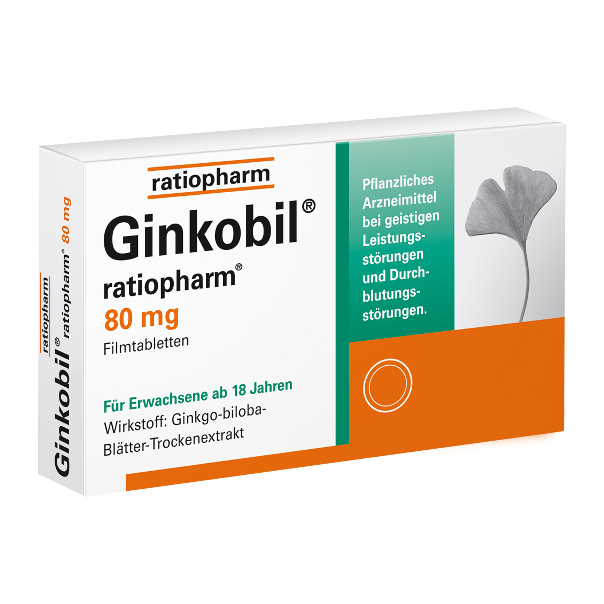 Ginkobil Ratiopharm 80 Mg Filmtabletten - None