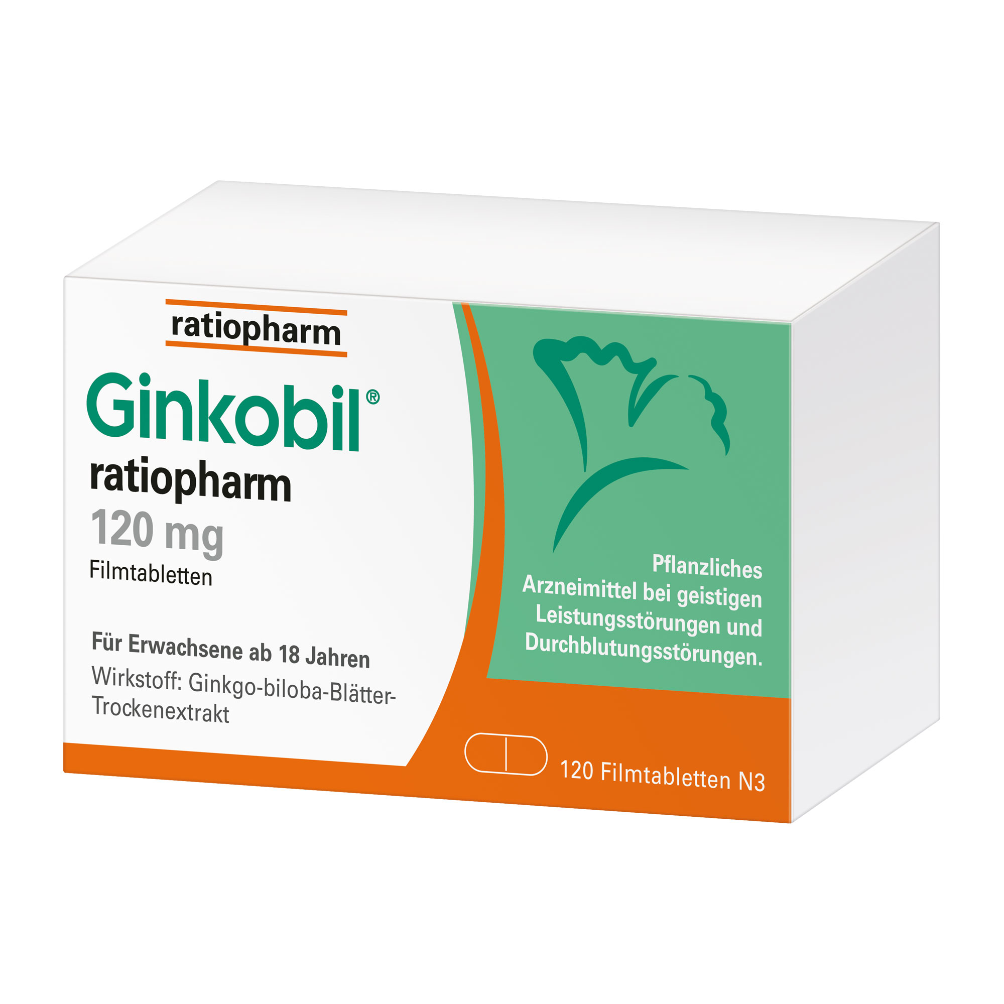 Ginkobil Ratiopharm 120 Mg Filmtabletten - None