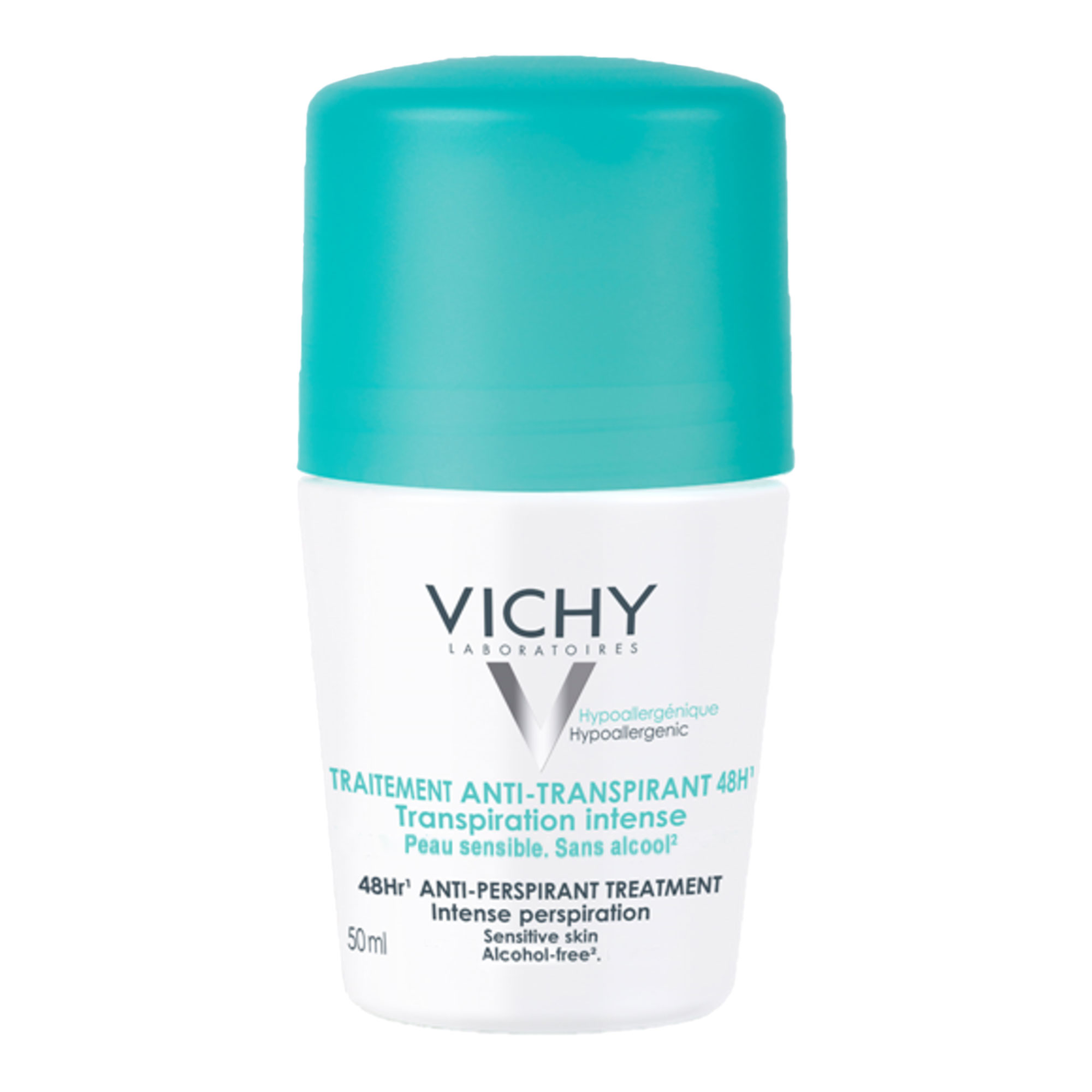 Vichy Deodorant 48h Antitranspirant-Deoroller gegen übermäßiges Schwitzen 48h 50 ml