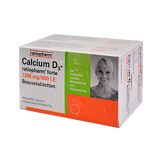 Calcium D3 Ratiopharm Forte Brausetabletten - None