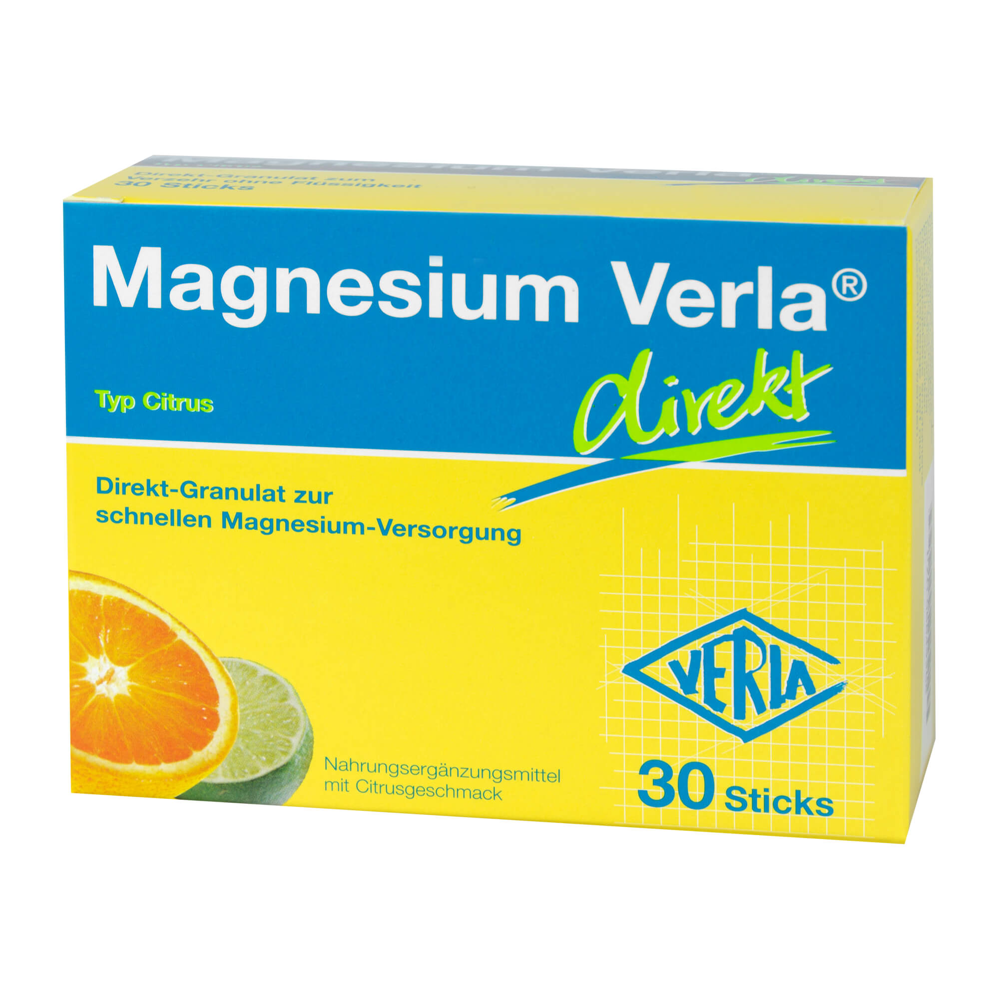 Magnesium Verla Direkt Granulat Citrus - None