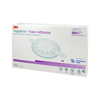 Tegaderm Foam Adhesive Fk 10X11 Cm Oval 90611 - None