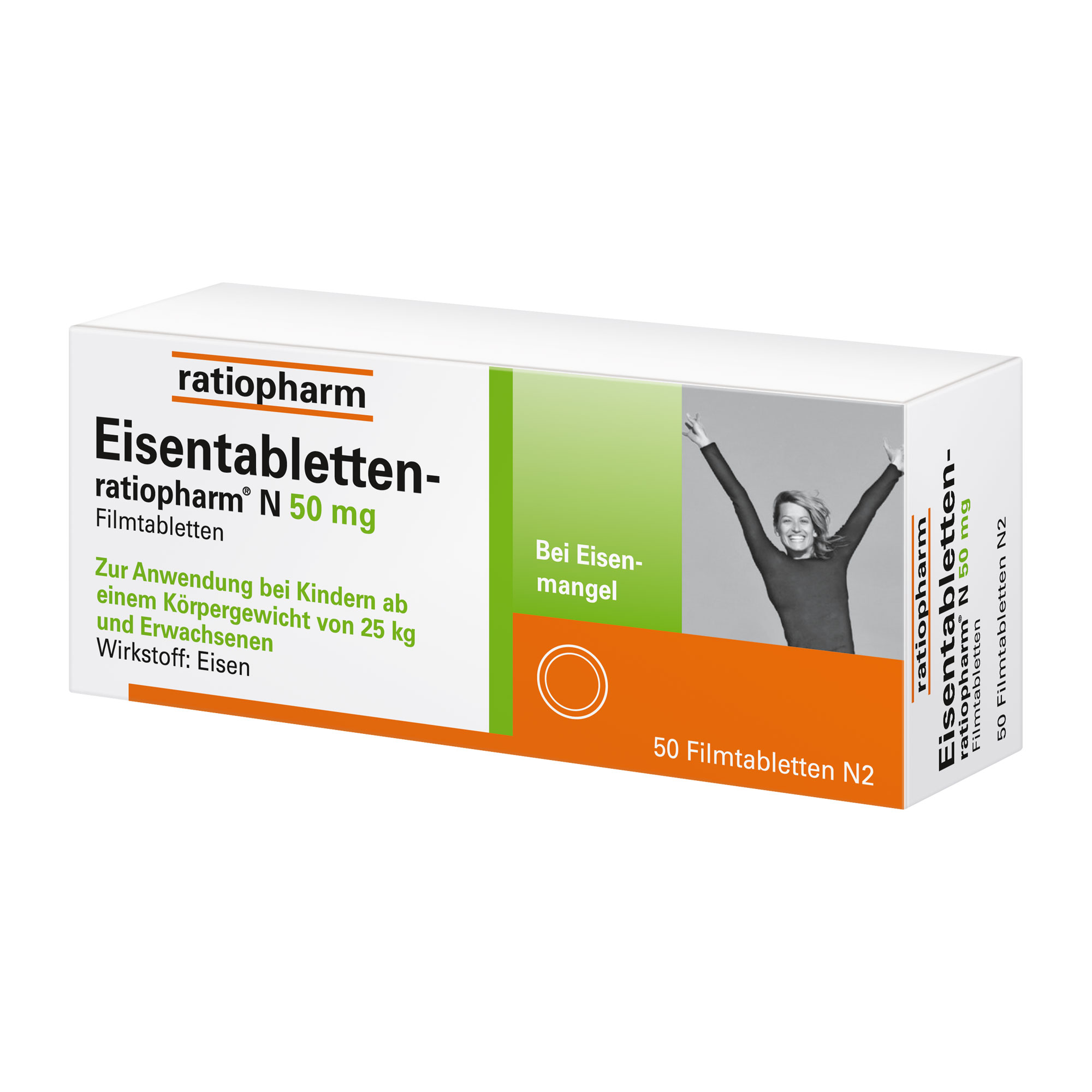 Eisentabletten Ratiopharm N 50 Mg Filmtabletten - None