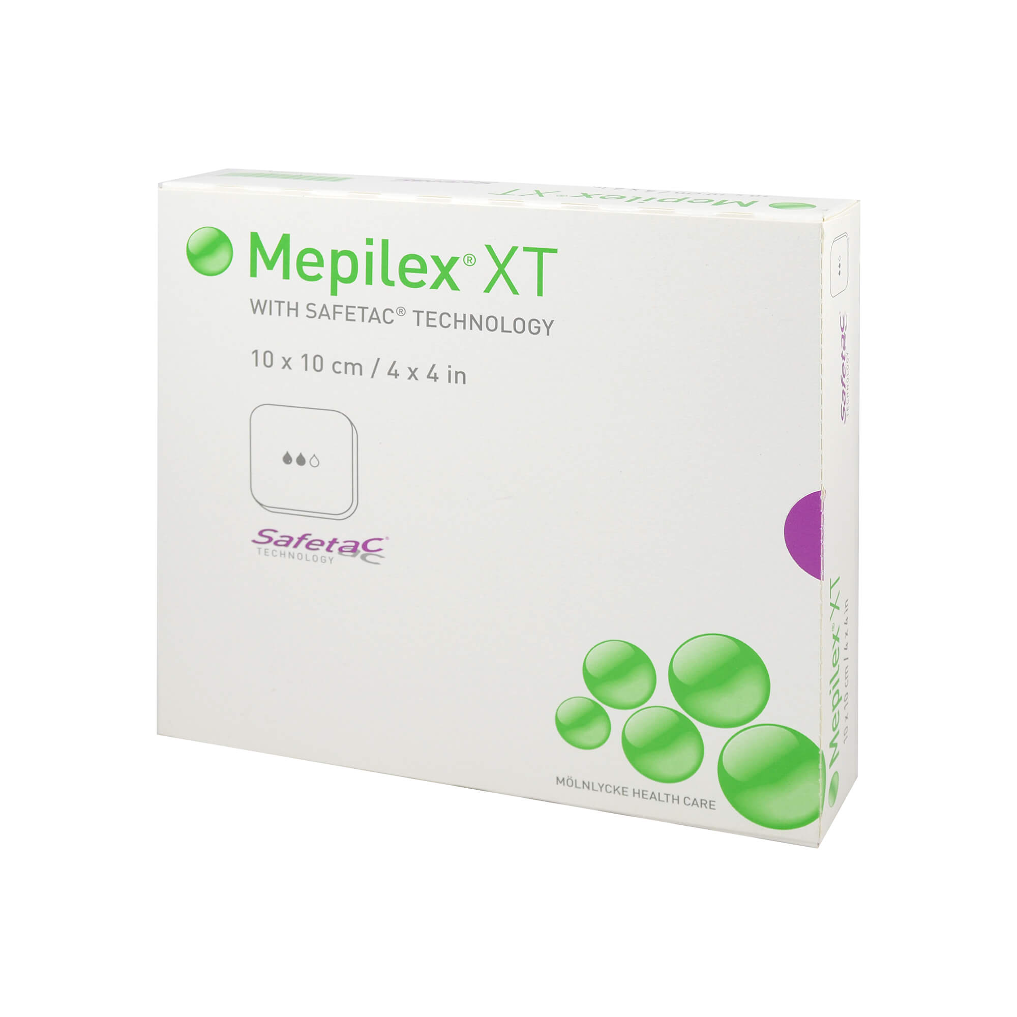 Mepilex XT 10x10 cm Schaumverband