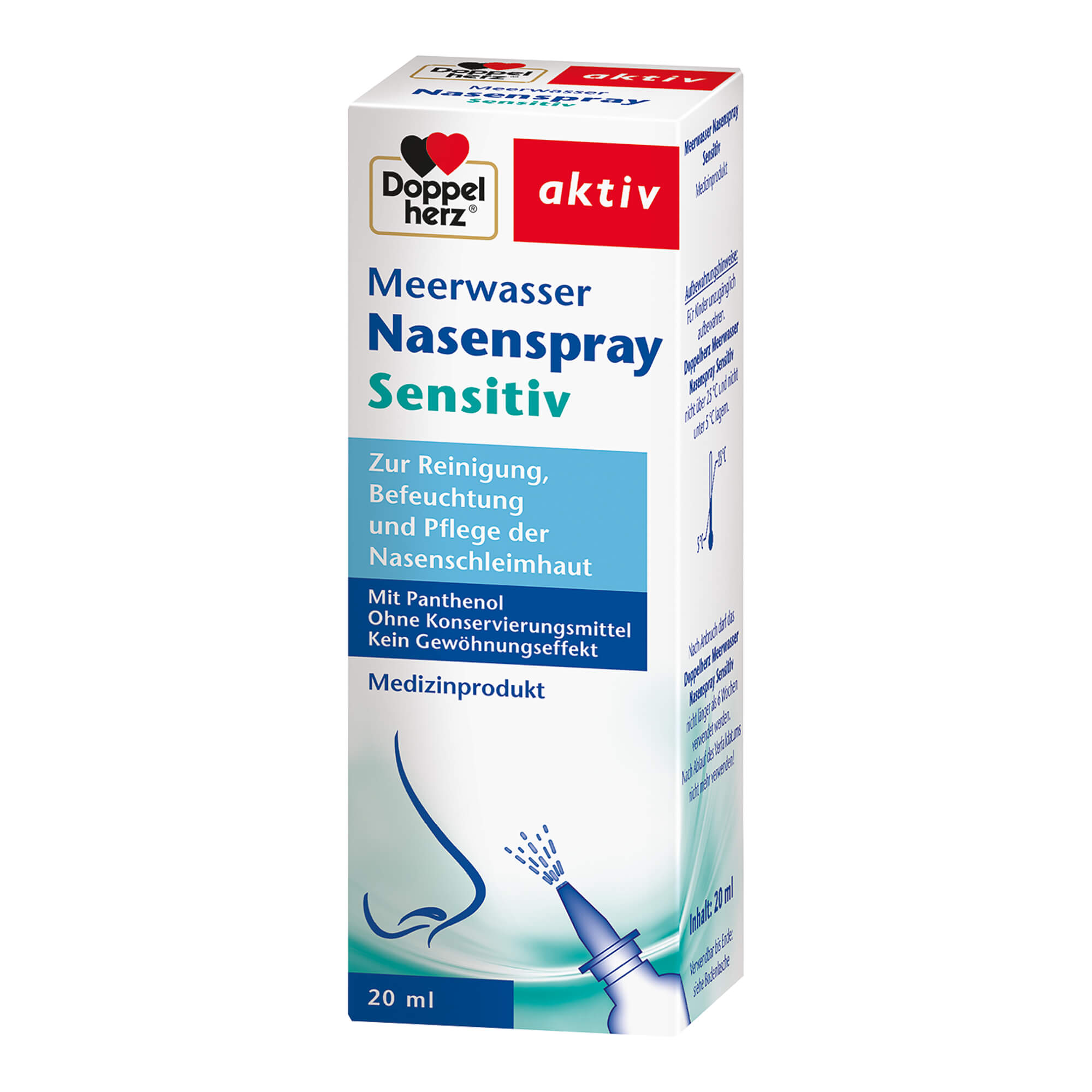 Doppelherz Meerwasser Nasenspray mit Panthenol