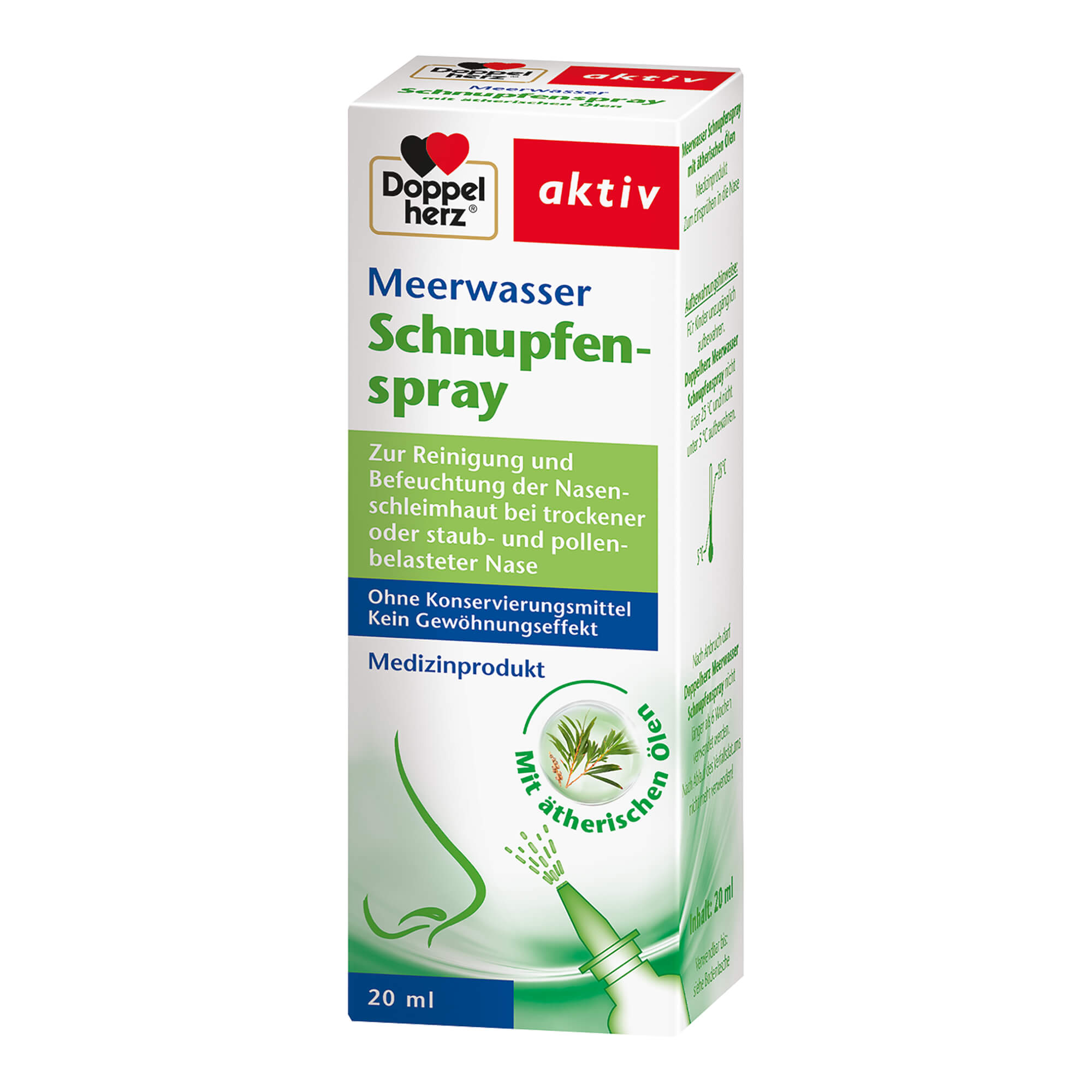 Doppelherz Aktiv Meerwasser Schnupfenspray - None