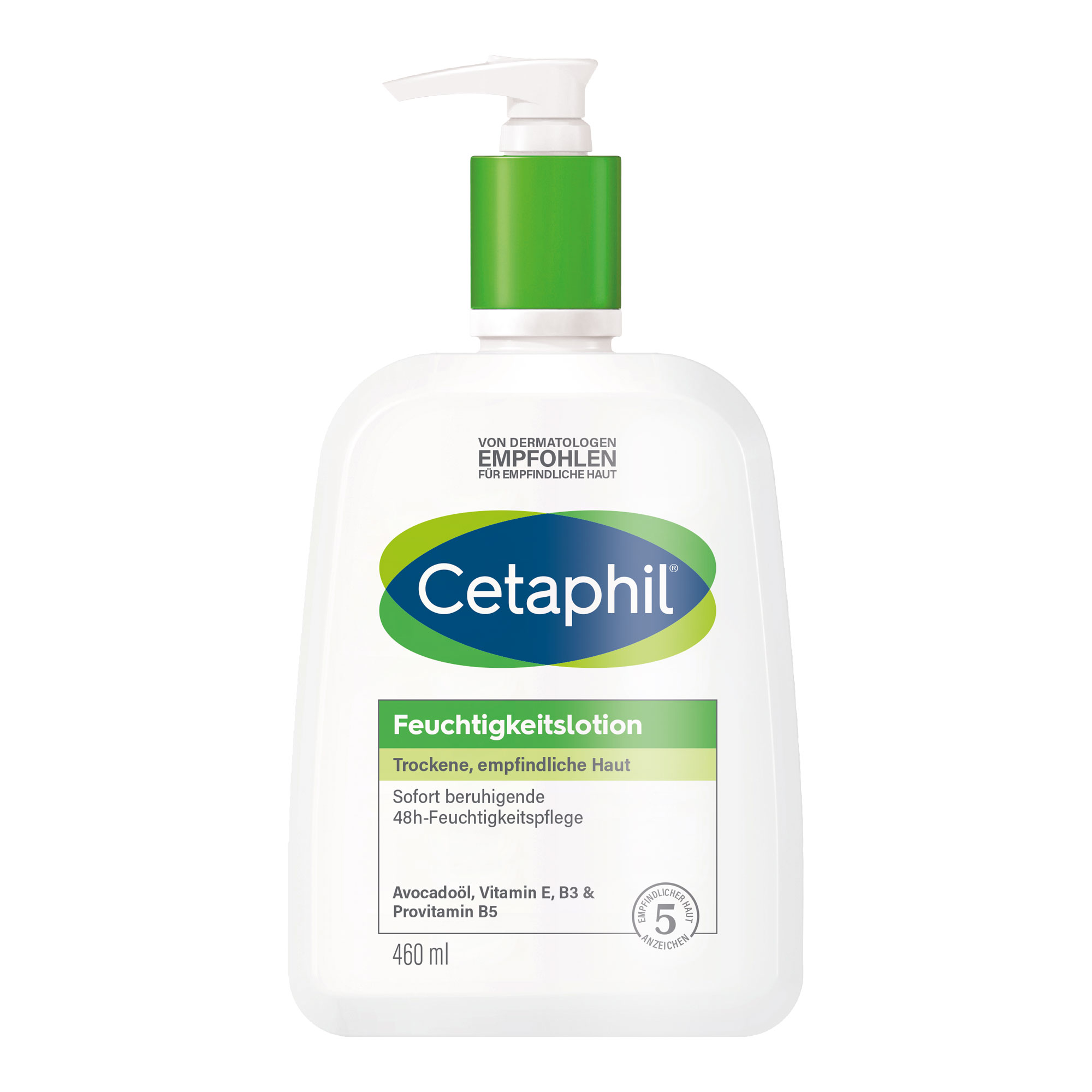 Cetaphil Moisturizers feutigkeitsspendende Milch für trockene und empfindliche Haut 460 ml