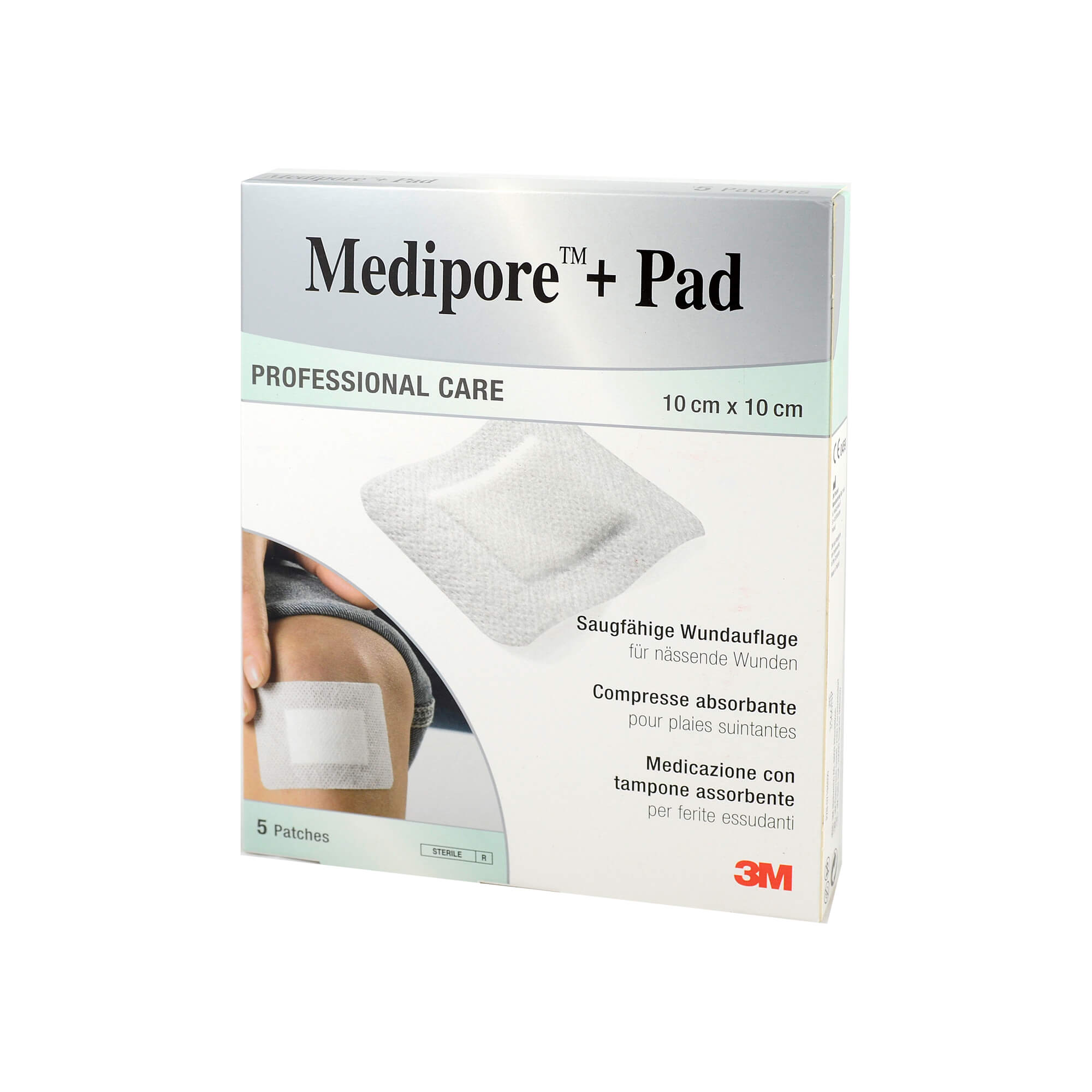 Medipore + Pad 3M 10x10cm 3566NP Pflaster