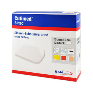 Cutimed Siltec Schaumverband 15X15 Cm Nicht Haftend - None