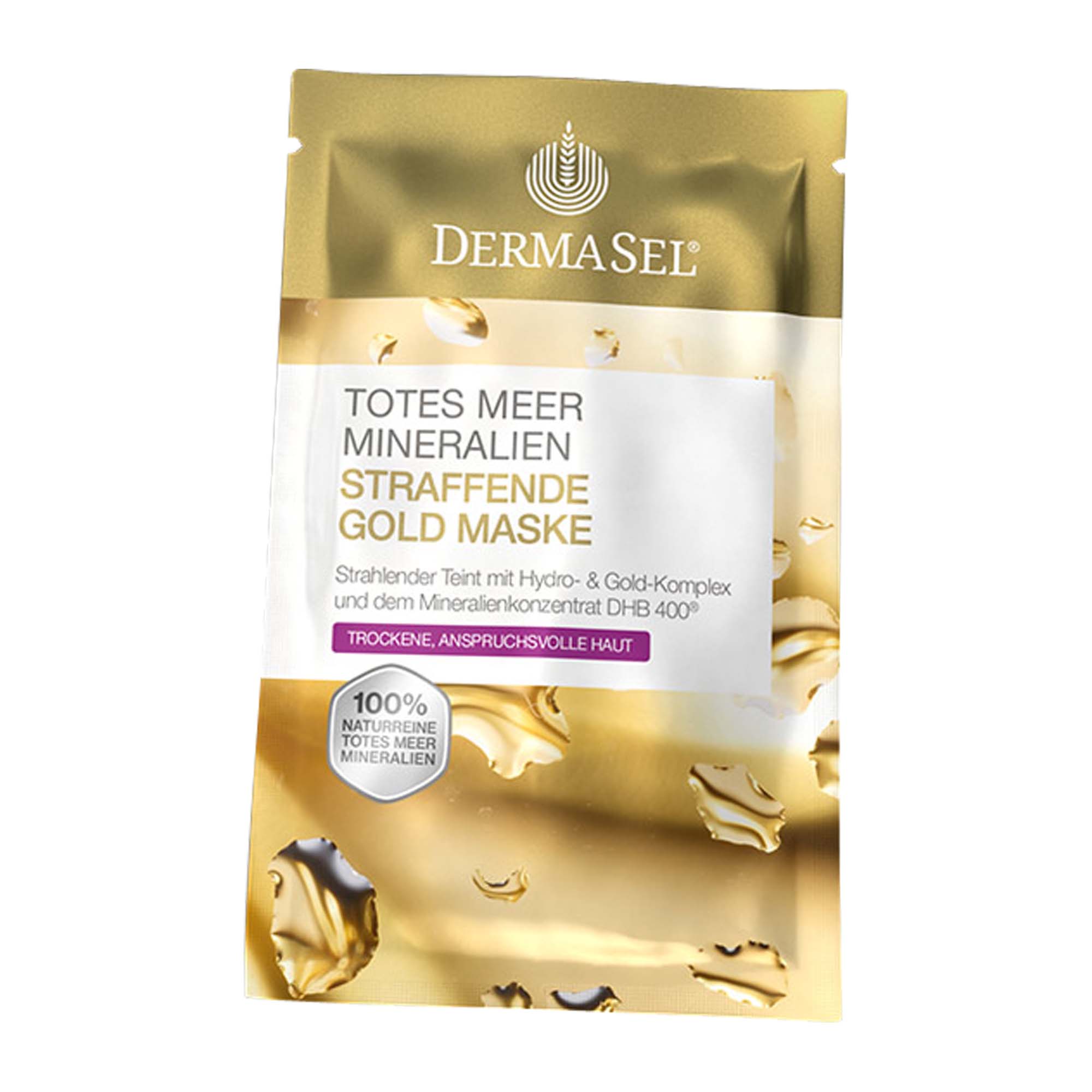 Dermasel Exklusiv Totes Meer Maske Goldrausch