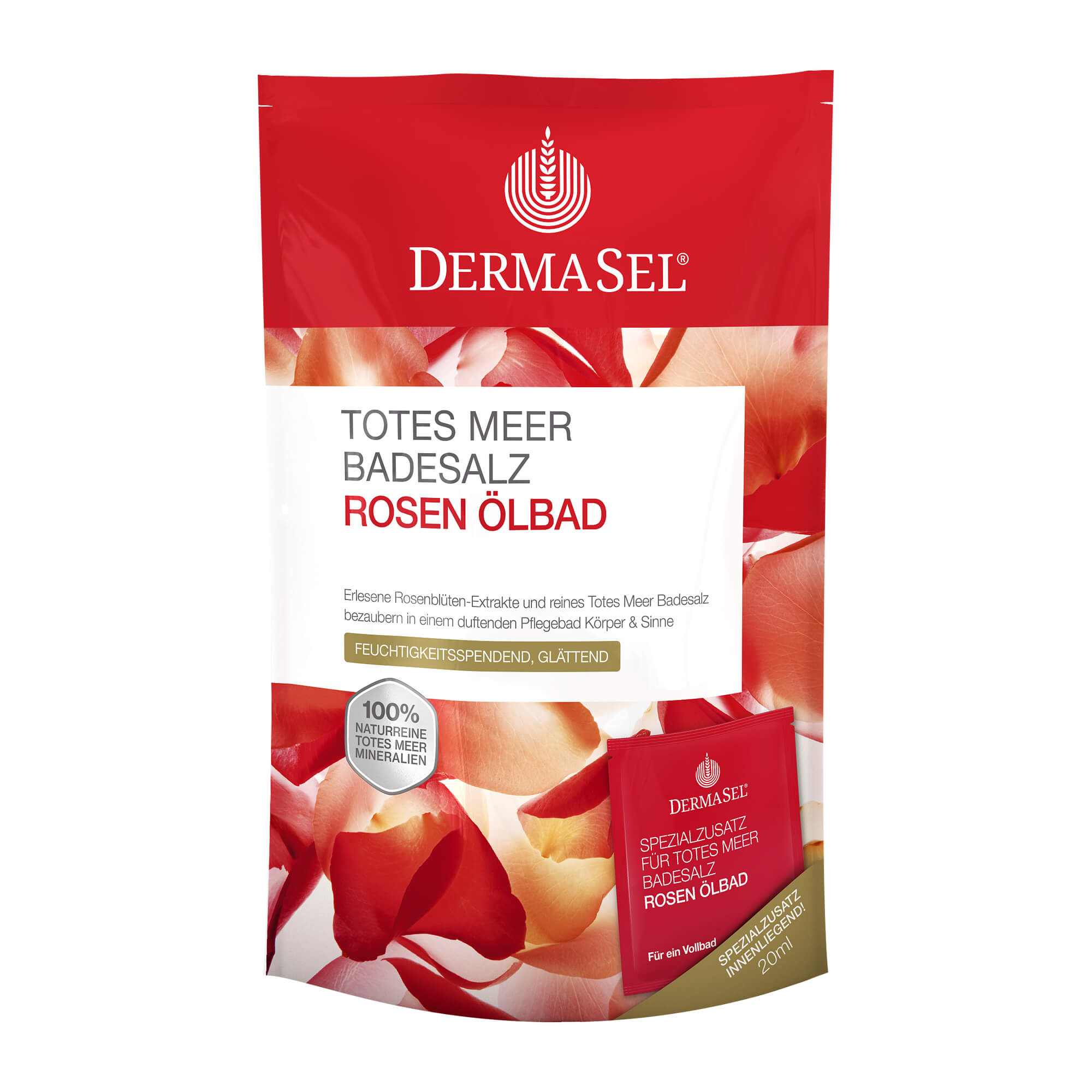 Dermasel Spa Totes Meer Badesalz Rosenzauber