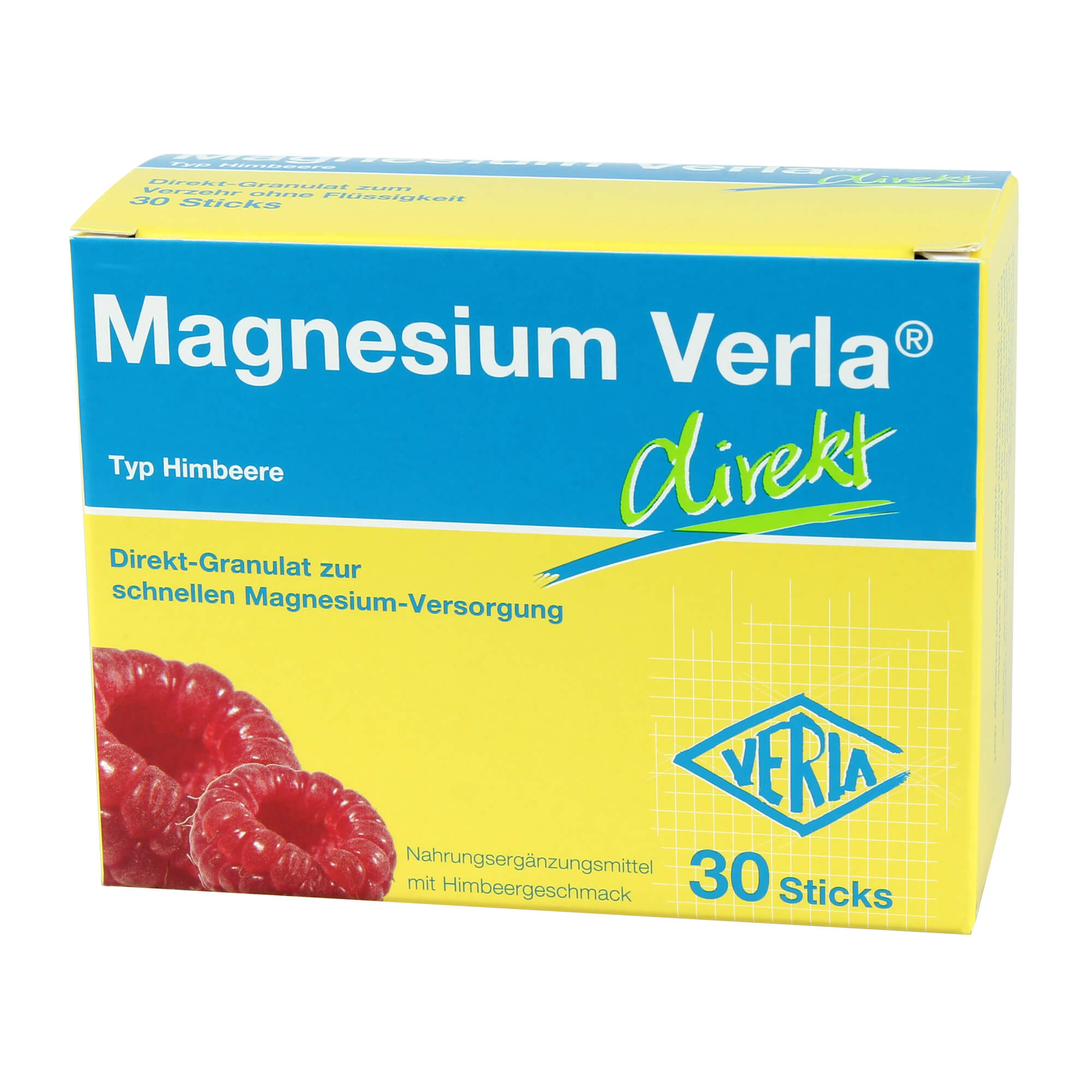 Magnesium Verla Direkt Granulat Himbeere - None