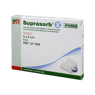 Suprasorb X+Phmb Hydrobalance Wundverband 5X5 Cm - None