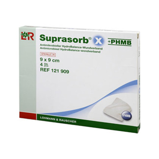 Suprasorb X + Phmb Hydrobalance Wundverband 9x9cm