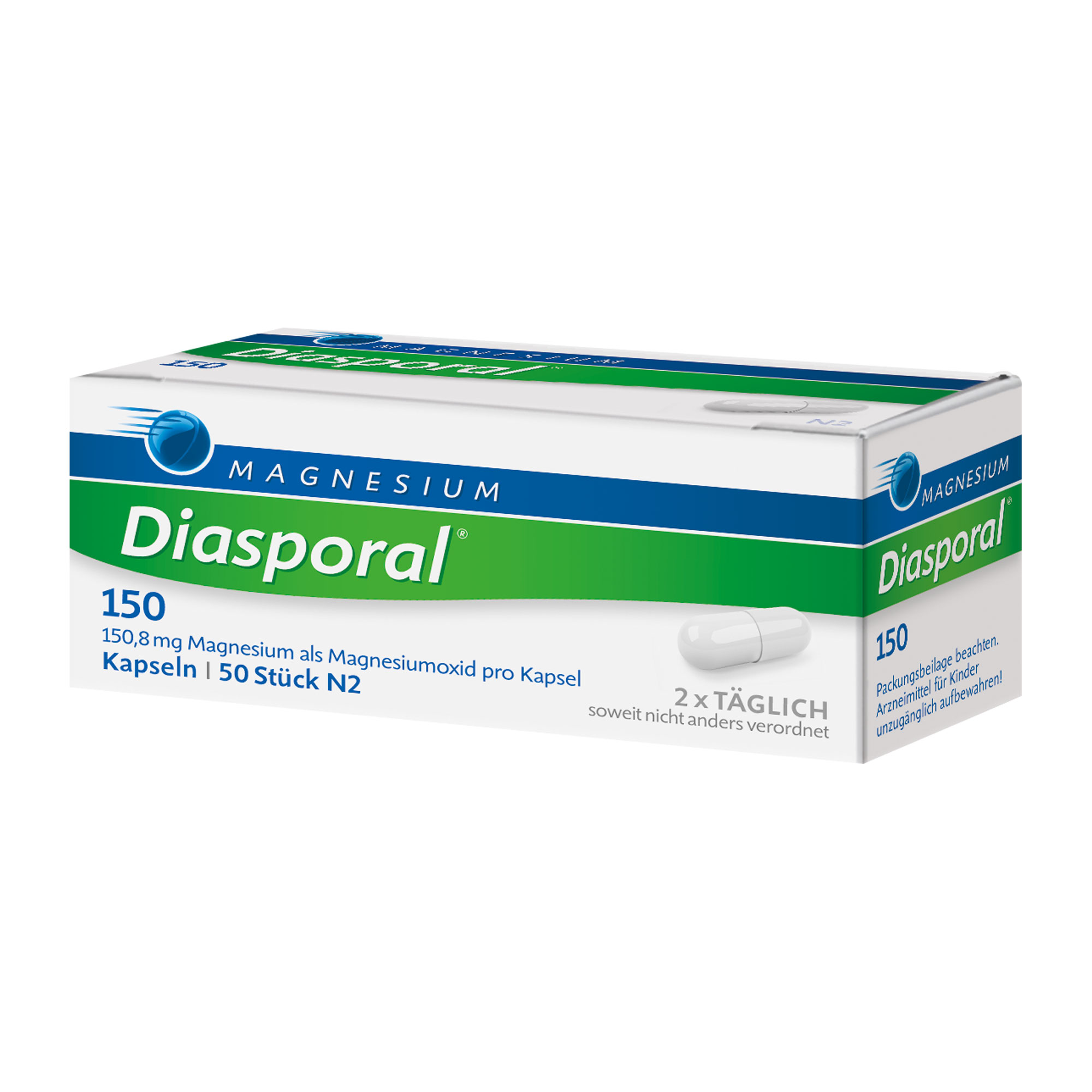 Magnesium Diasporal 150 Kapseln - None