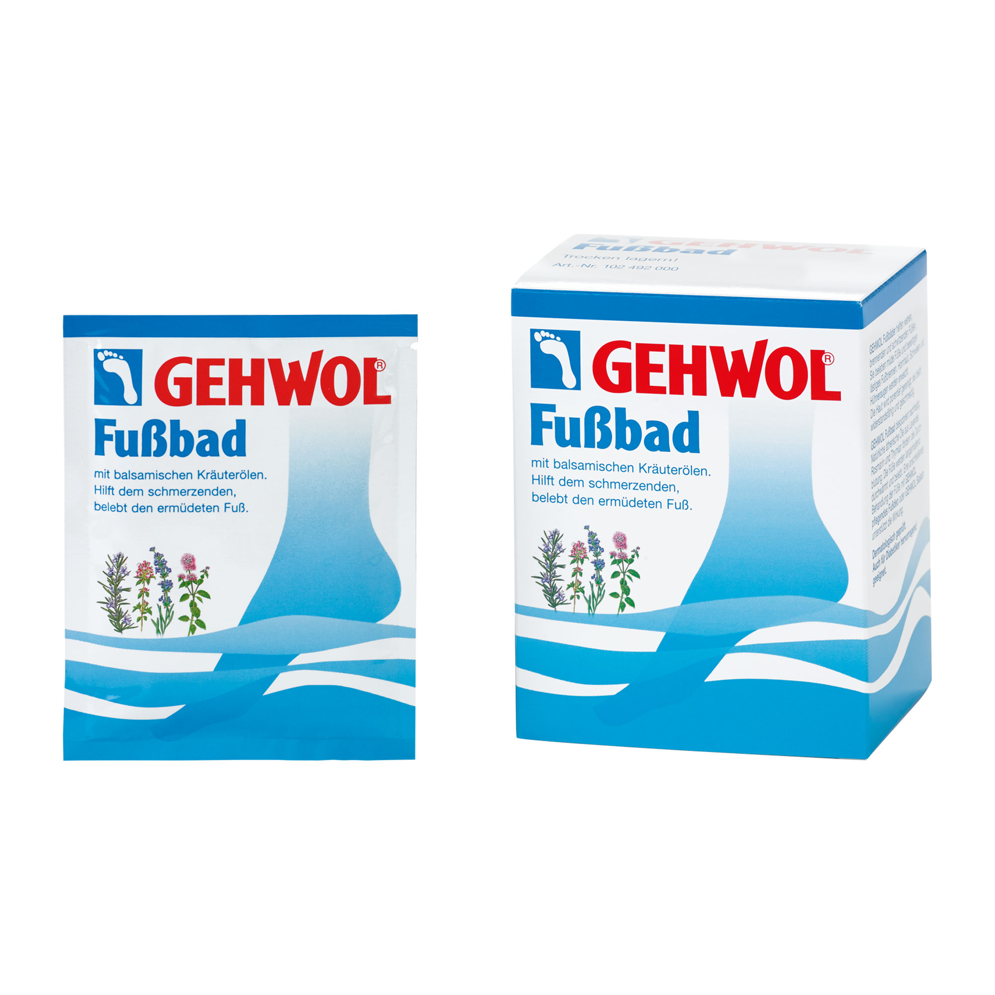 Gehwol Fußbad Portionsbeutel