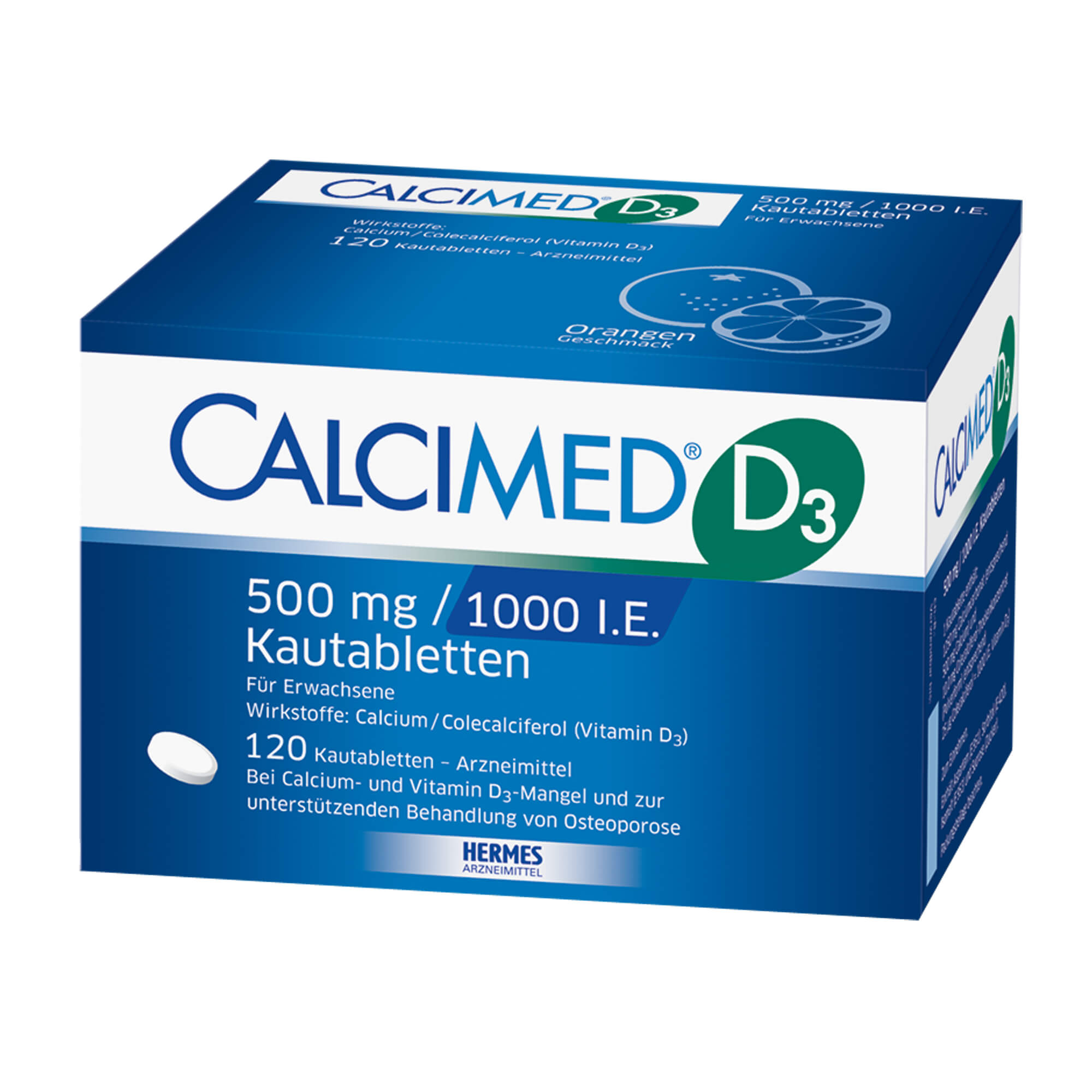 Calcimed D3 500 Mg/1000 I.E. Kautabletten - None