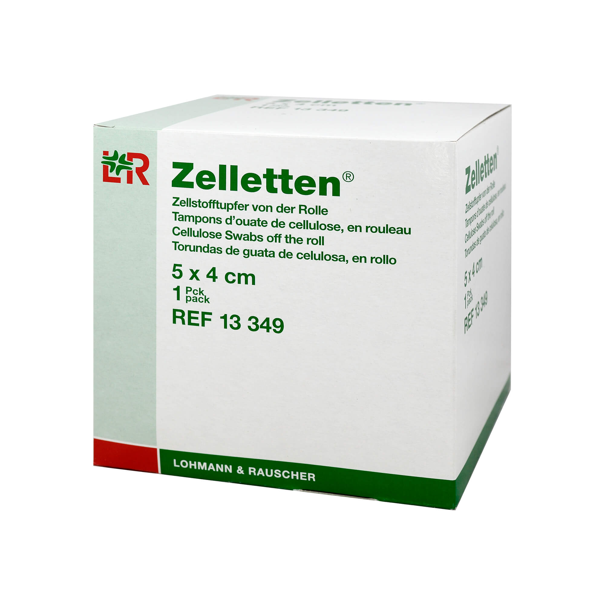 Zelletten Tupfer 5x4cm Rolle