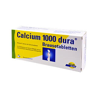 Calcium 1000 Dura Brausetabletten - None