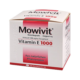 Mowivit Vitamin E 1000 Kapseln - None