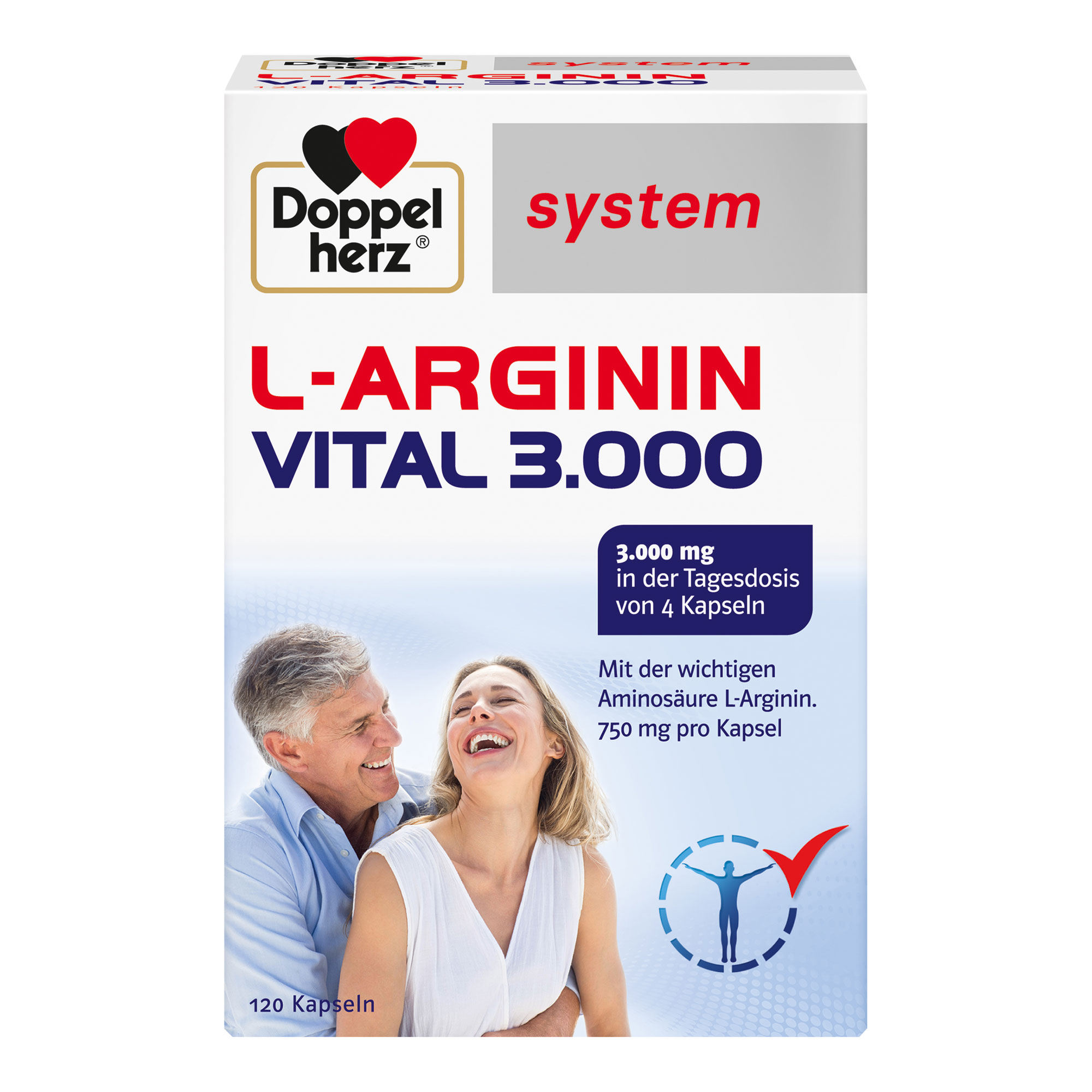 Doppelherz L-Arginin Vital 3.000 System - None