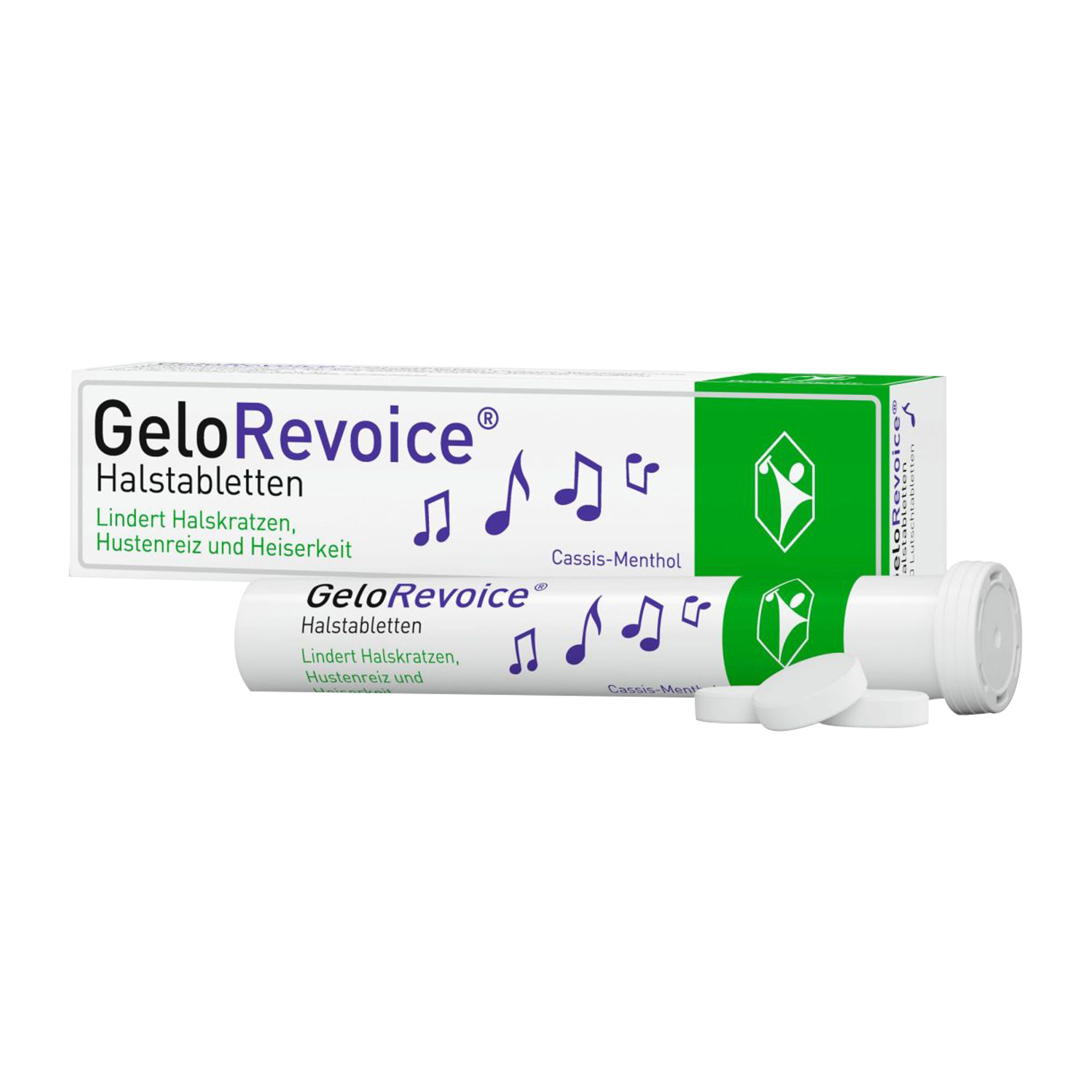 Gelorevoice Halstabletten Cassis-Menthol - None