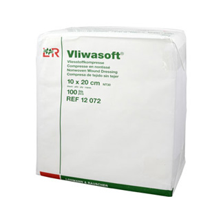 Vliwasoft Vlieskompressen 10x20cm 6-lagig unsteril