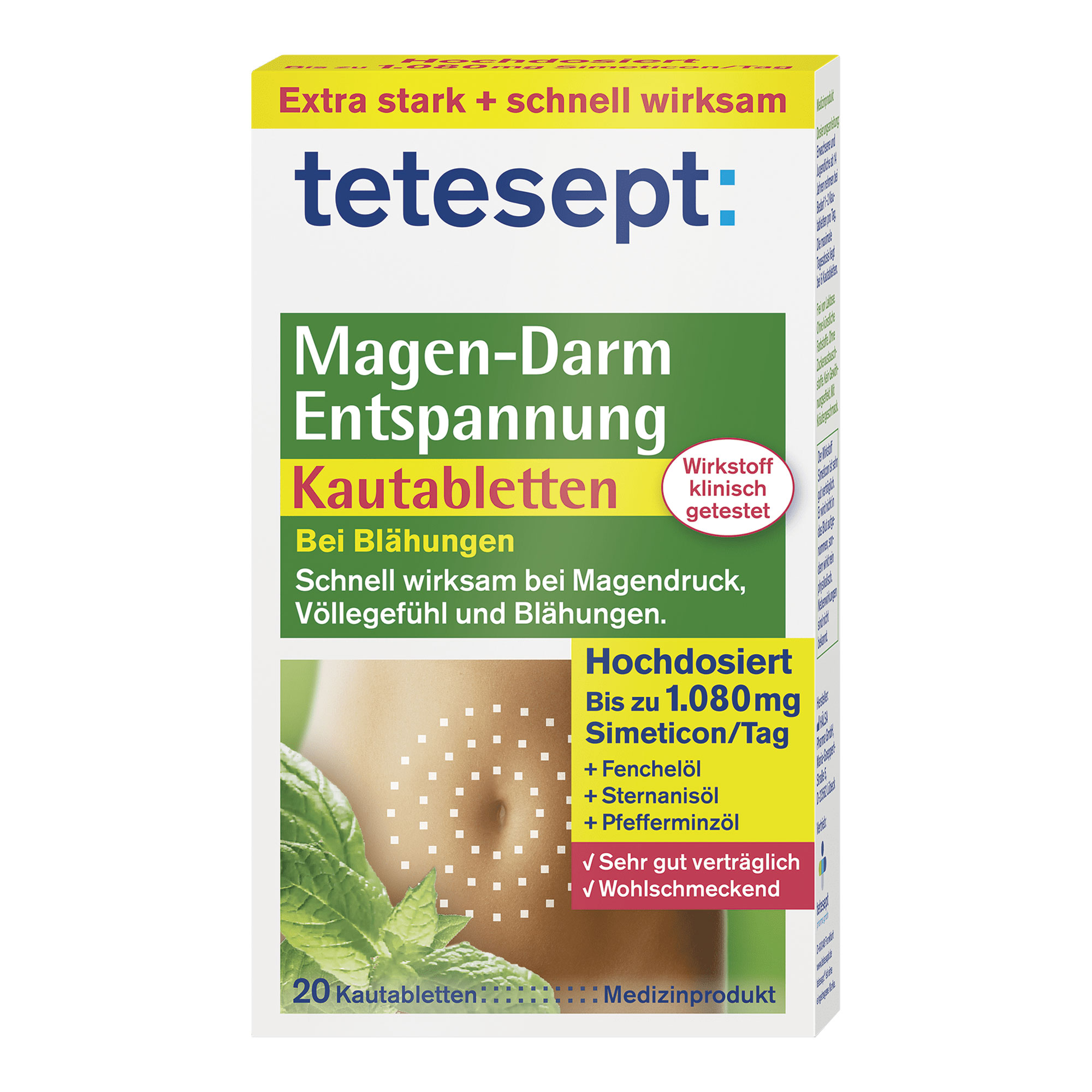 Tetesept Magen-Darm Entspannung Kautabletten - None