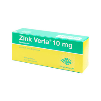 Zink Verla 10 Mg Filmtabletten - None