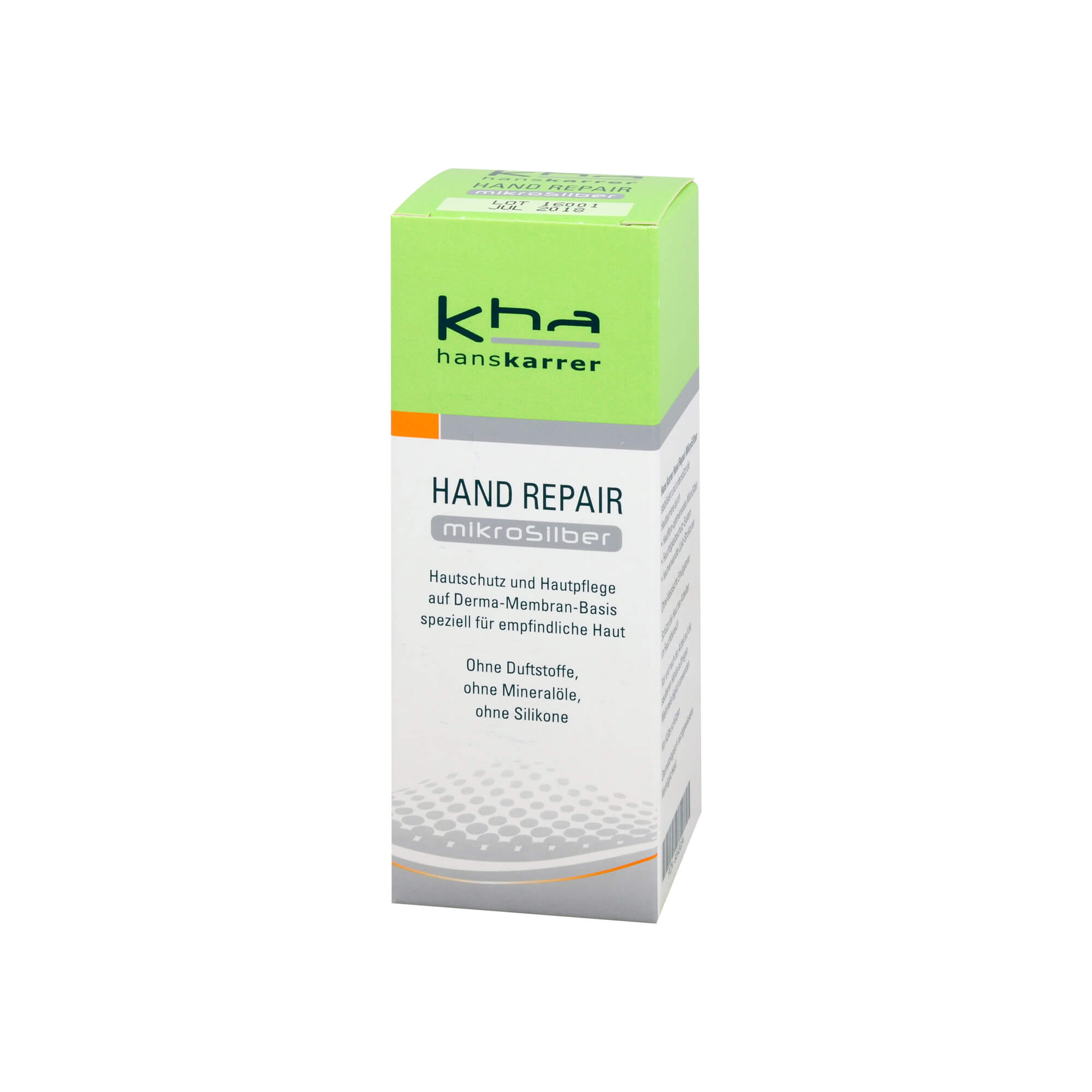 Hans Karrer Hand Repair Mikrosilber Creme - None