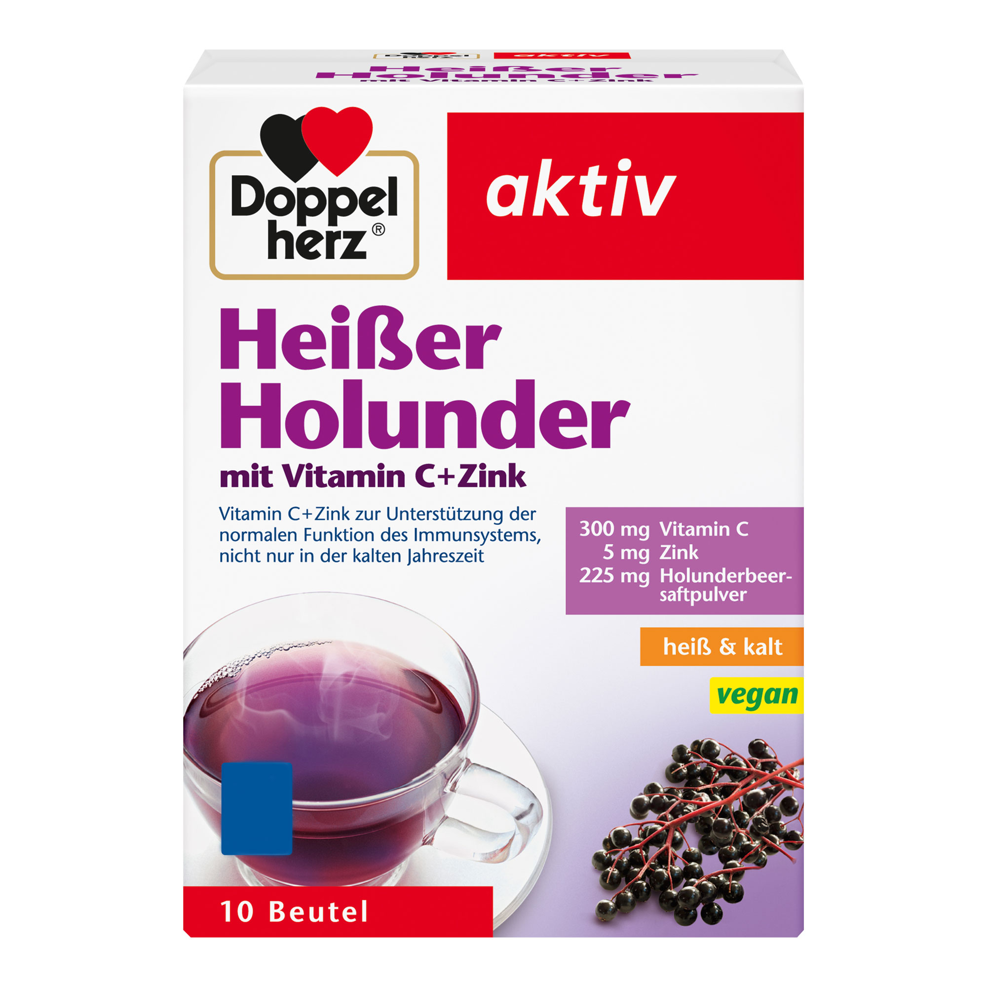 Doppelherz Heißer Holunder Mit Vitamin C + Zink - None